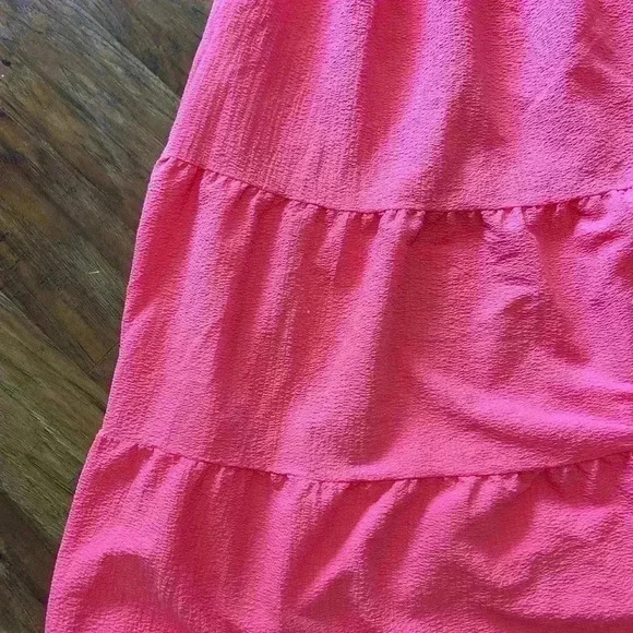 Women’s Size XL Hot Pink Dress Perfect for Summer Plus-Size Curvy Comfy - Picture 2 of 9